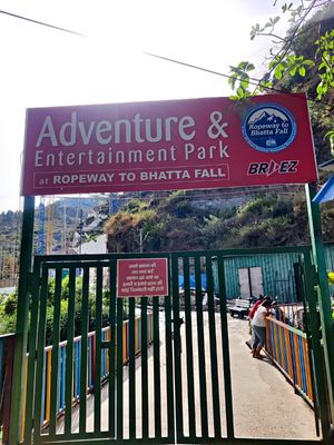 Bhatta Falls adventure park board image