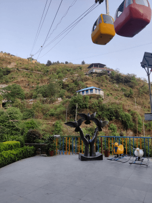 Bhatta Lake Adventure Resorts rope way image