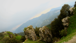 Narkanda hatu peak road view Himachal Pradesh images