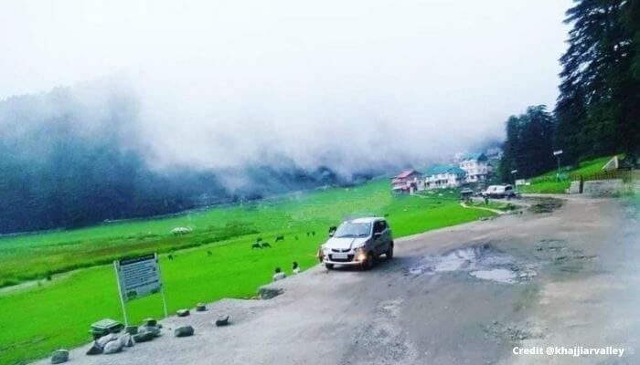 khajjiar main entrance view