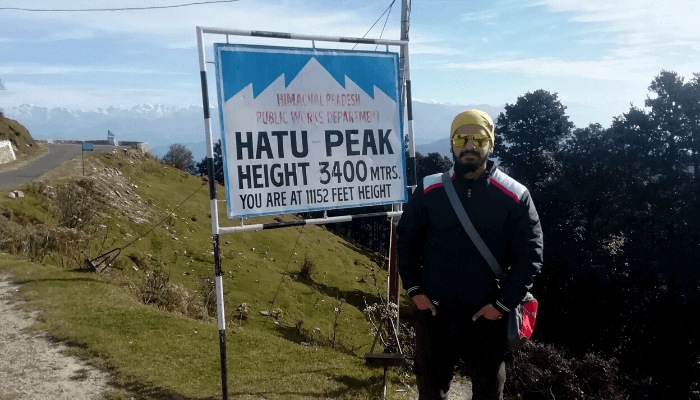 Narkanda hatu peak view Himachal Pradesh image